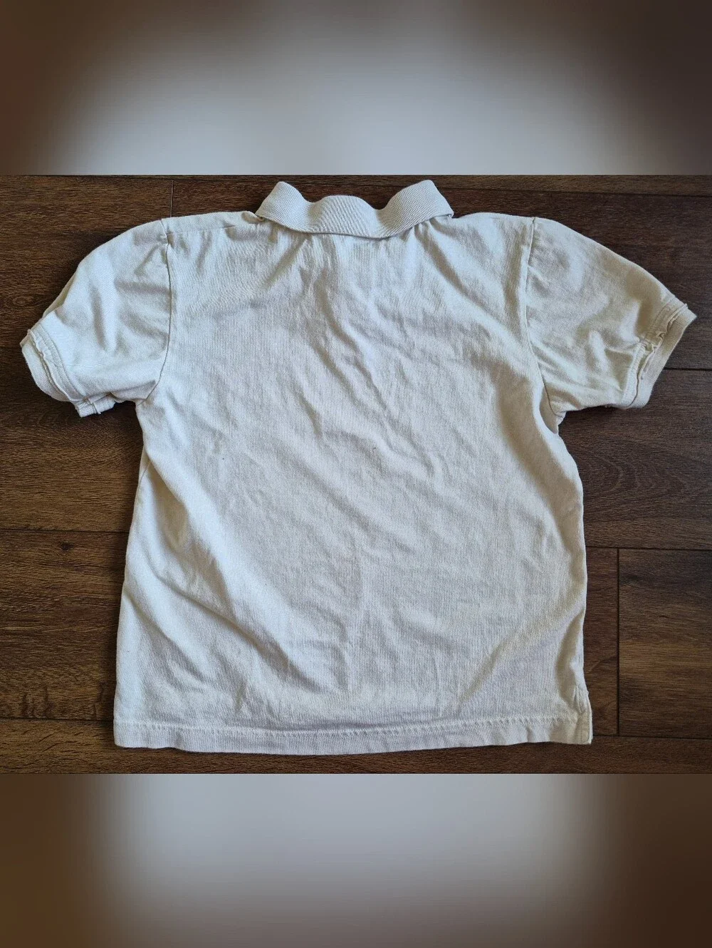 Gymboree 1/2 Zip Striped Pullover Sweatshirt & Polo Shirt Boys Size 10 Cream Tan